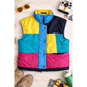 Powderhorn Mountaineering Reversible Down Vest Vintage 90's Size 8 Kids